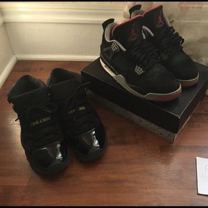 gamma 11 and bred 4 size 9.5