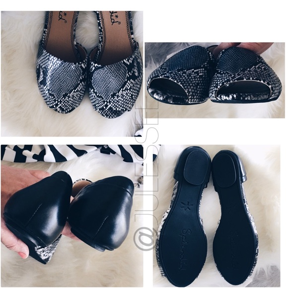 🍍SALE🍍Splendid• d'orsay snake print ballet flats - Picture 4 of 4