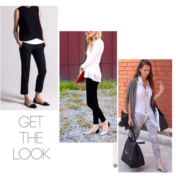 🍍SALE🍍Splendid• d'orsay snake print ballet flats - Picture 3 of 4