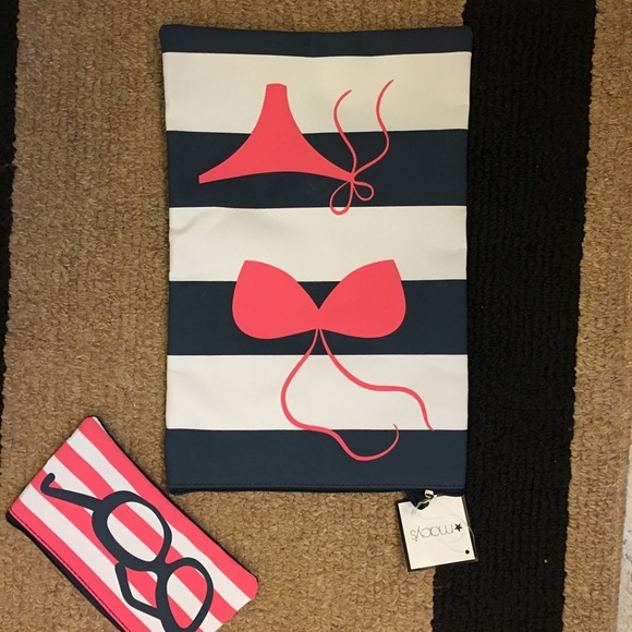 🆕HP👙👙 BATHING SUIT WET BAG AND SUNGLASSES CASE - Picture 2 of 4