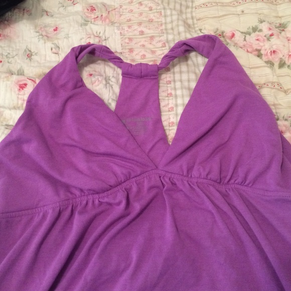 Pretty purple bathing suit coverup - Picture 2 of 4