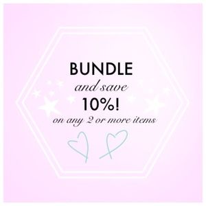 Save 10% when you bundle any 2 items or more!