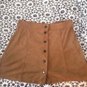 AMERICAN EAGLE SUEDE SKIRT