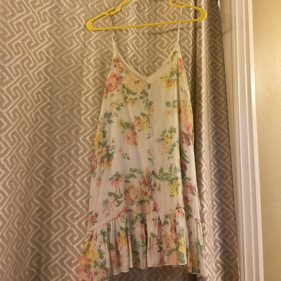 White floral sundress