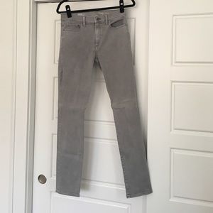 Grey Gap jeans