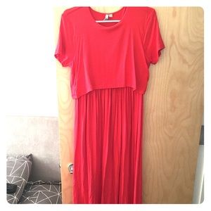 ASOS Maternity and Nursing Maxi Dress