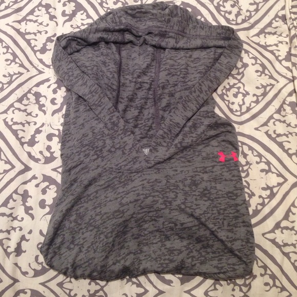 Under Amour Hooded Baseball Tee