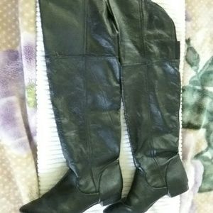 Chinese laundry-Thigh high black boots