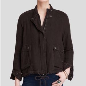 Free people double cloth sporty swing jacket