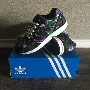 (adidas original's) ZX Flux- floral