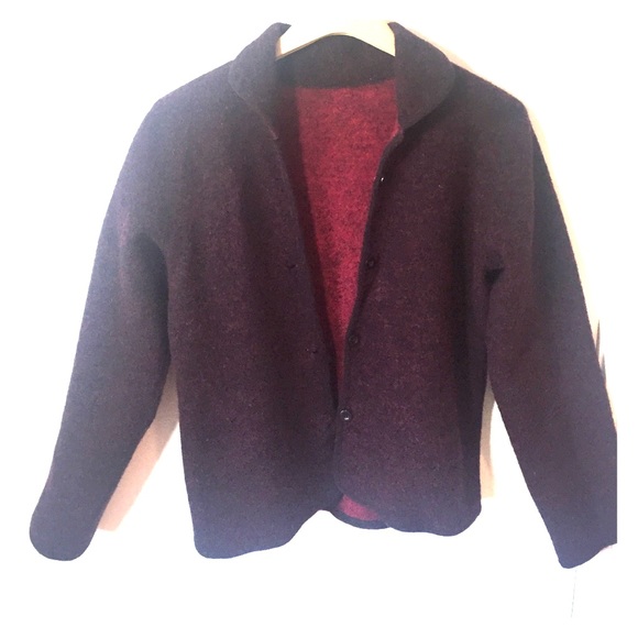 Wool reversible sweater❤️❄️