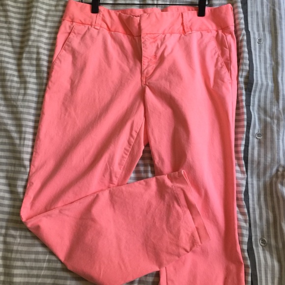 J. Crew Neon Andie Chinos