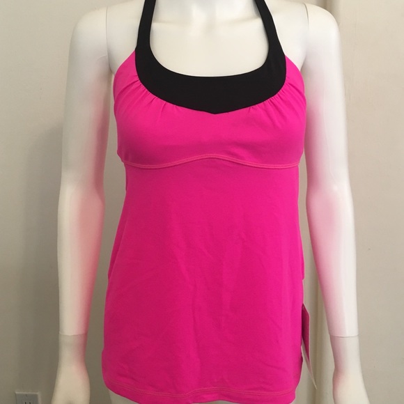 Lululemon pink tank top