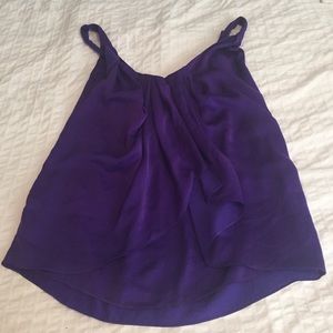 DVF purple top