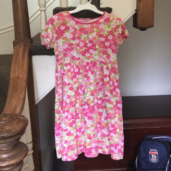 Lands End flower dress