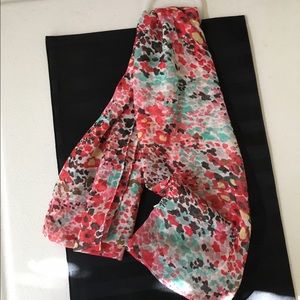 Multi colored scarf NWT
