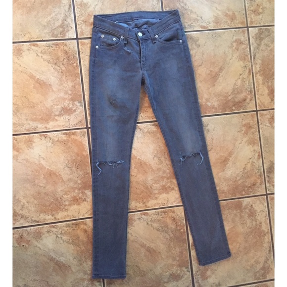rag & bone - Rag & Bone Gray Destroyed jeans from ! jadie's closet on Poshmark