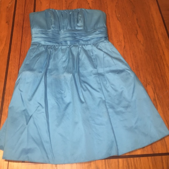 David's bridal dress "Malibu blue"