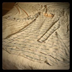 Hi-low boutique multi color dress