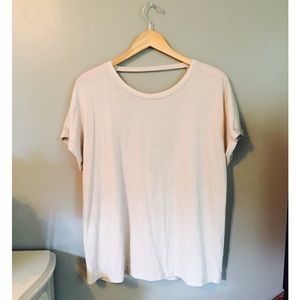 Open Back Tee