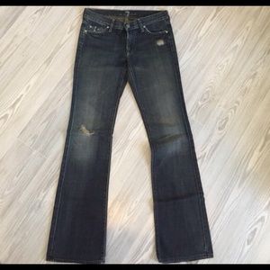 7 for all mankind jeans size 27