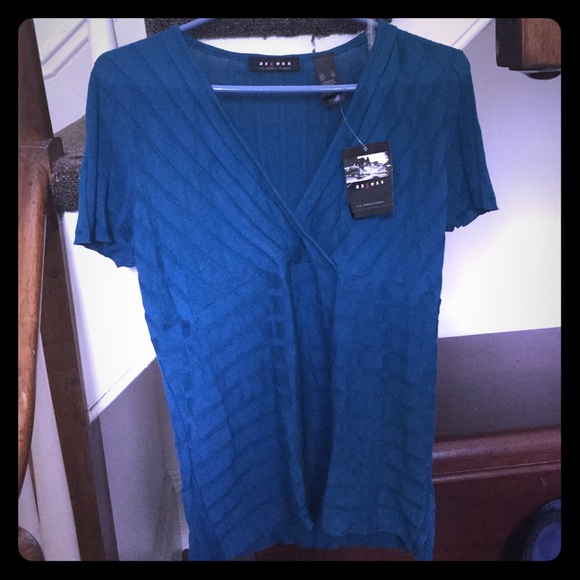 Axcess blue shirt