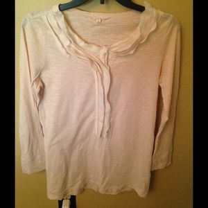 J. Crew light pink top