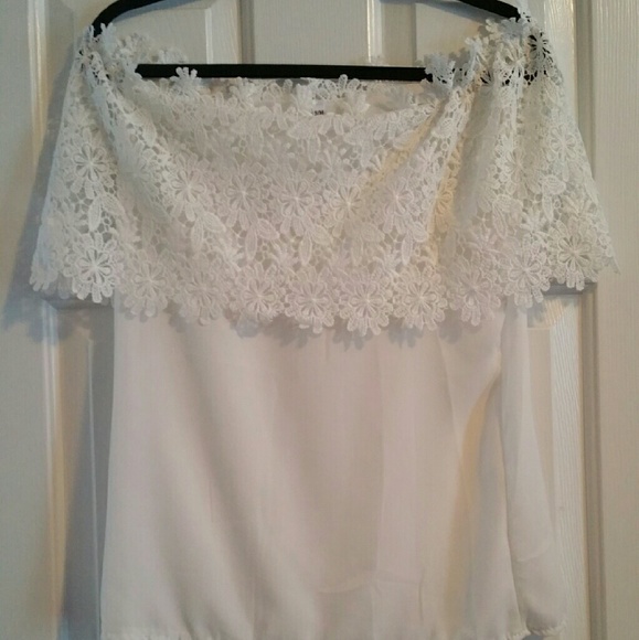Women's off shoulder top-NEW