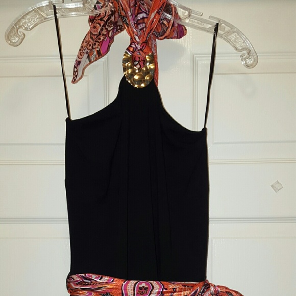 Cach? black skort