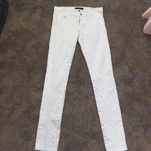 Juicy Couture White Skinny Jeans