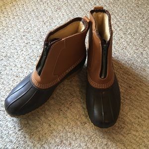 LL Bean zipper boots