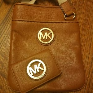 Michael Kors Crossbody and Card Holder