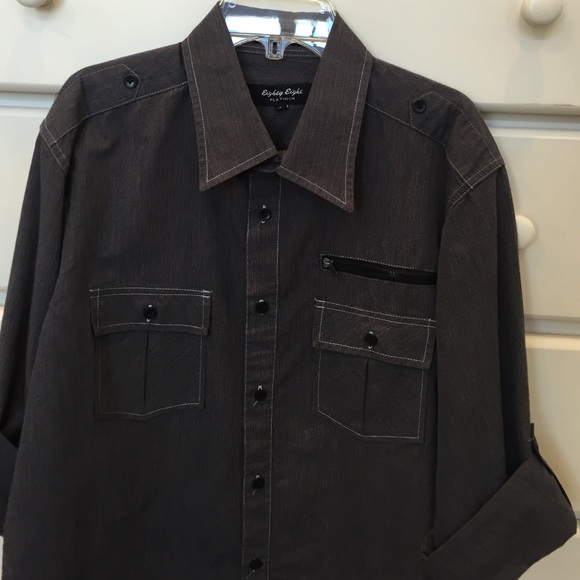 Men button down shirt