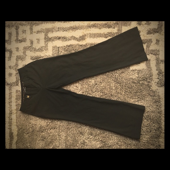 Express - black editor style slacks.