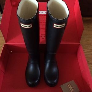 Hunter Boots ORIGINAL Black size 7 (euro 37)