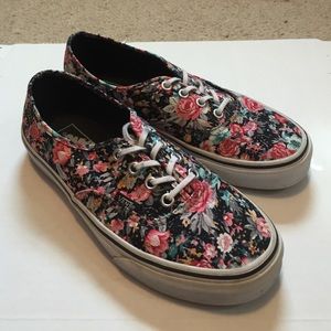 Floral vans