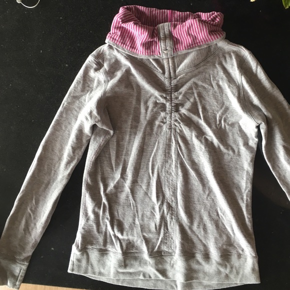 Gray, Reversible Lululemon Sweatshirt