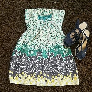 Floral print dress