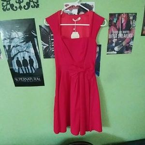 50's Red Dress