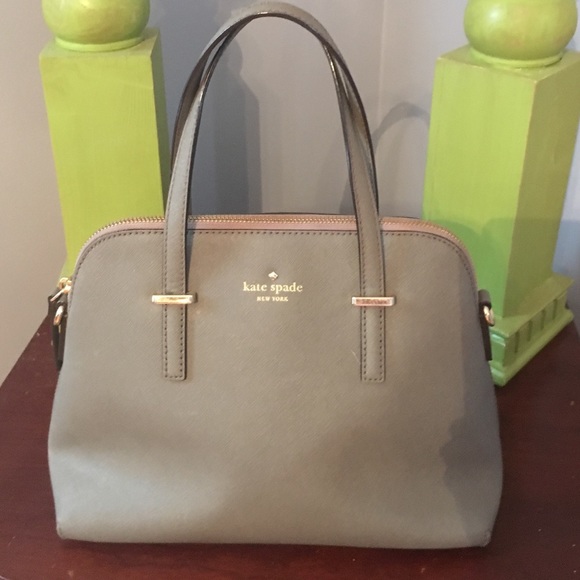 Authentic grey Kate Spade.  Great condition