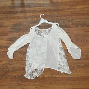 Hollister floral sweater