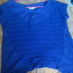 Aeropostale sheer knit t shirt