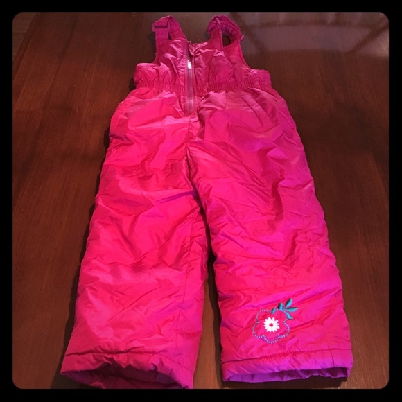 Pink snow suit (pants only)