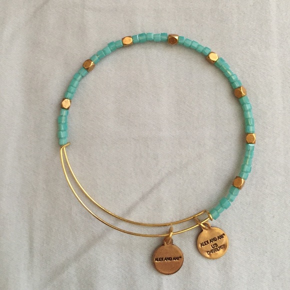 Alex and Ani beaded bracelet