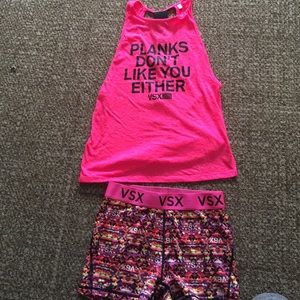 Victoria secret workout outfit