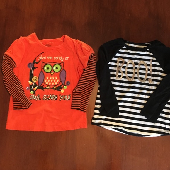 Halloween shirts - 3T