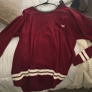 Large pink sweater/long sleeve