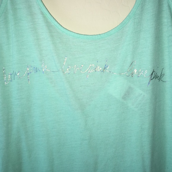 PINK Victoria's Secret mint open back tank