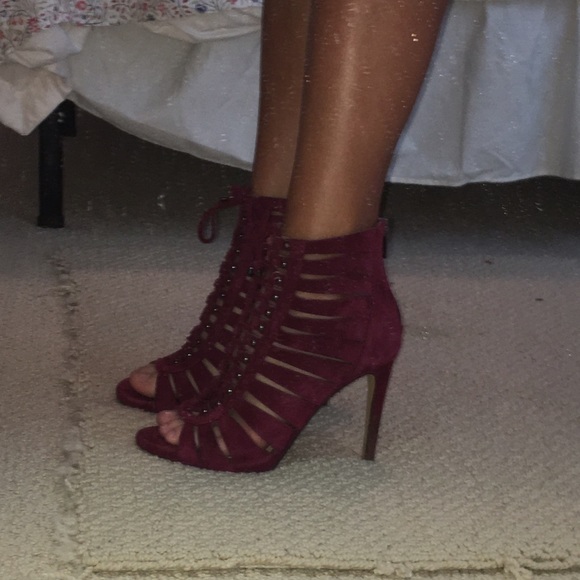 Vince Camuto Caged Stiletto Booties - Picture 3 of 4
