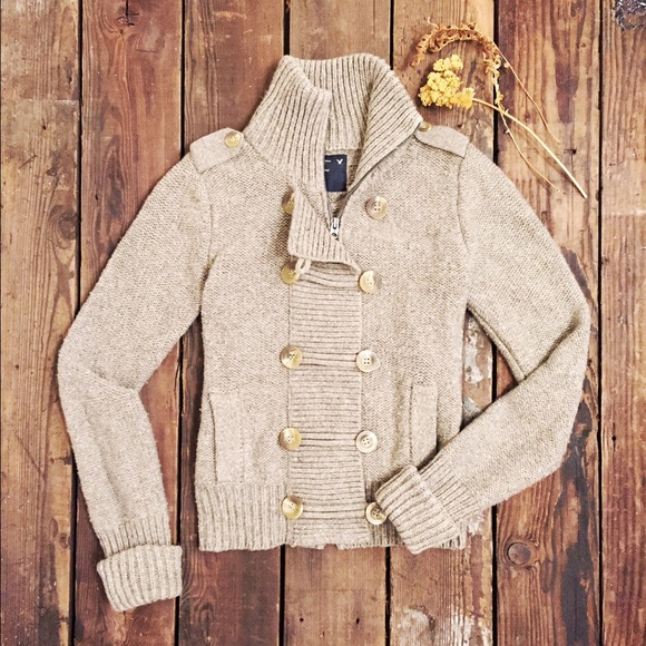 American Eagle Outfitters Sweaters - American Eagle Wool Button up Sweater